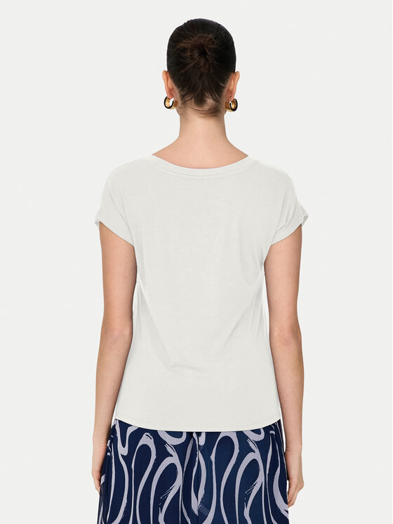 ONLY ONLY Футболка Rilla 15315776 Білий Regular Fit