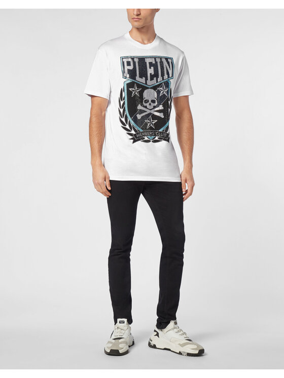 PHILIPP PLEIN PHILIPP PLEIN Tričko 14795 Biela Regular Fit