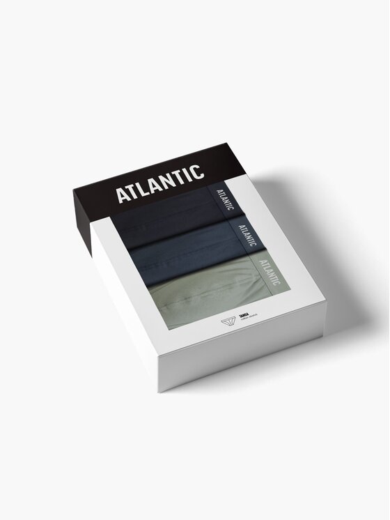 Atlantic Atlantic Slipy Tanga Granatowy