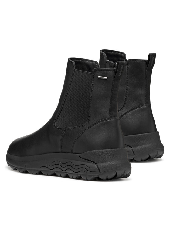 Geox Geox Členková obuv D Spherica 4X4 B Abx D5626A 00085 C9999 Čierna