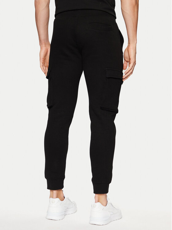 Guess Guess Pantaloni trening Z4YB08 K9V31 Negru Regular Fit