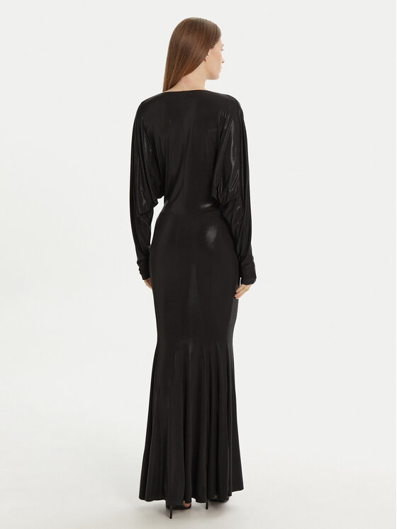 NORMA KAMALI NORMA KAMALI Φόρεμα βραδινό ST3243LMF19001 Μαύρο Slim Fit