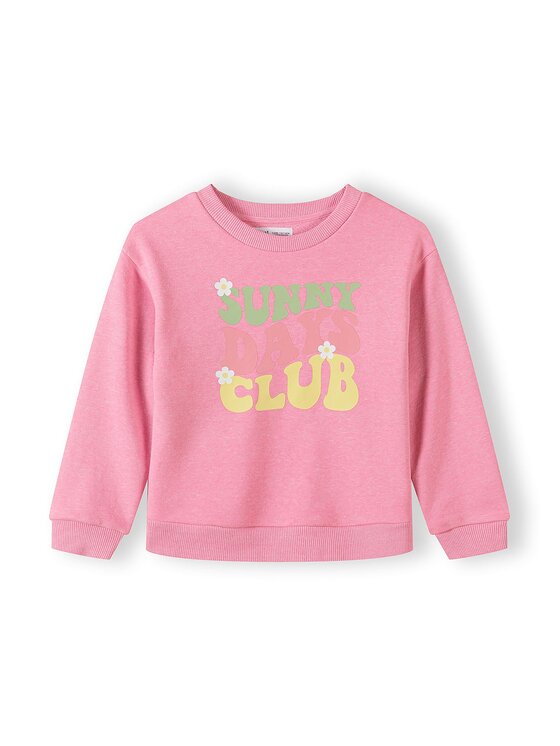 minoti minoti Bluza 30FLEECE104 Koralowy Regular Fit