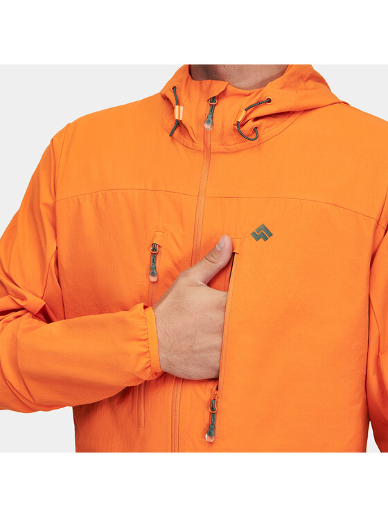 Alpinus Alpinus Kurtka softshell Pourri Pomarańczowy Active Fit