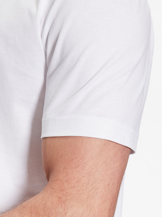 Calvin Klein Calvin Klein T-Shirt Smooth K10K110589 Biały Regular Fit