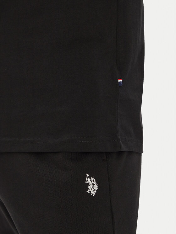 U.S. Polo Assn. U.S. Polo Assn. Футболка MUP4367 Чорний Regular Fit