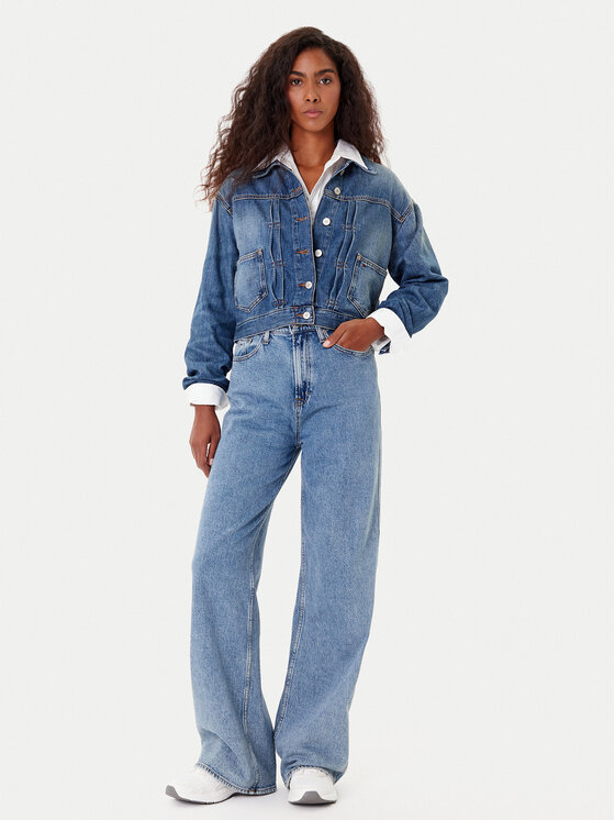 Tommy Jeans Tommy Jeans Džinsinė striukė DW0DW21061 Tamsiai mėlyna Regular Fit