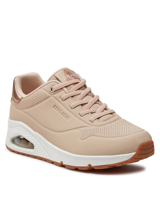 Skechers Skechers Sportcipők Uno Shimmer Away 155196/NAT Rózsaszín