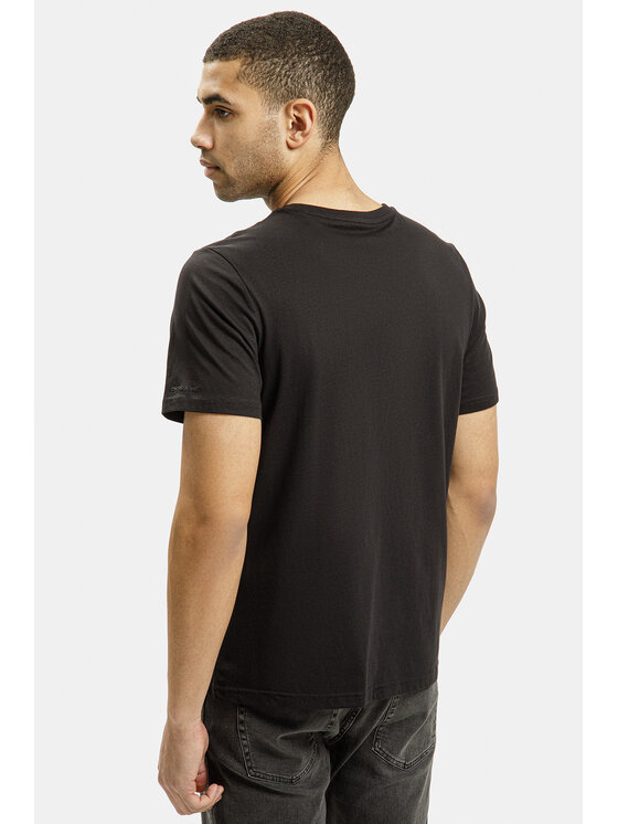 Cross Jeans Cross Jeans T-Shirt 15427-020 Czarny Regular Fit