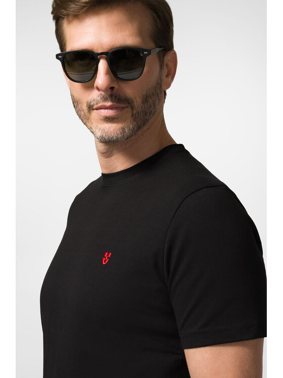 Próchnik Próchnik T-Shirt PM 2 TS073123000035 Czarny Regular Fit