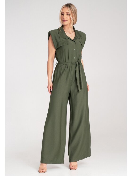 FIGL FIGL Overal M1176 Zelená Regular Fit