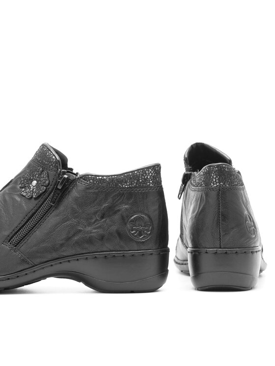 Rieker Rieker Botine 58388-01 Negru