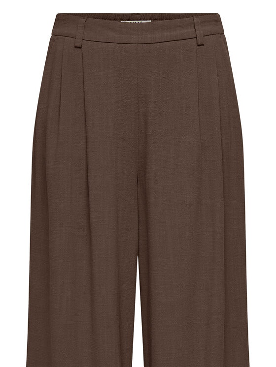 ONLY ONLY Stoffhose Lemmia 15370398 Braun Regular Fit