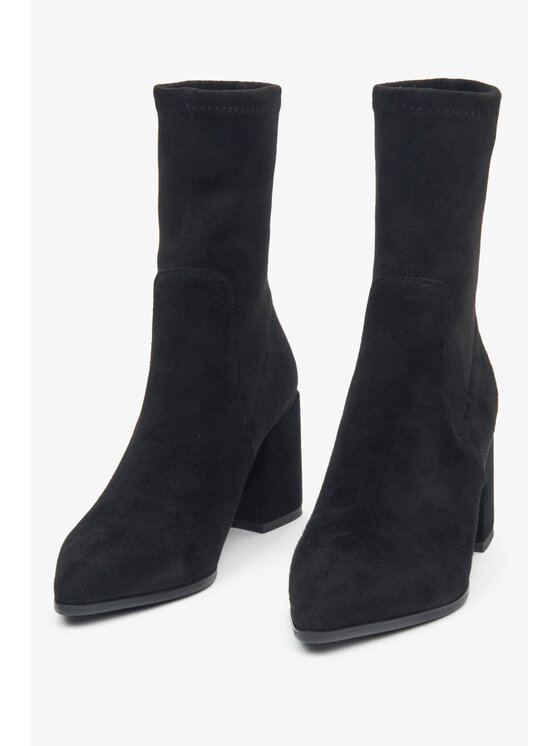 Estro Estro Μποτάκια ER00115889 Μαύρο