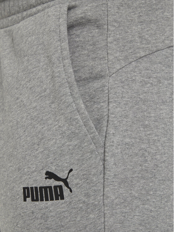 pppp PUMA BLUZA MĘSKA OCIEPLANA ESS BIG LOGO HOODIE GRANATOWA