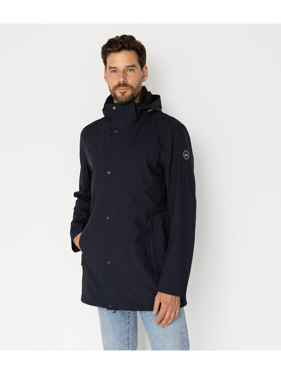 Lee Cooper Lee Cooper Kurtka przeciwdeszczowa MIGUEL 2800 Granatowy Regular Fit