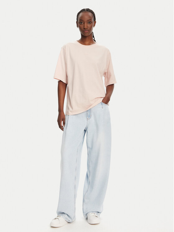 BOSS BOSS T-Shirt C_Enis 50523256 Růžová Oversize