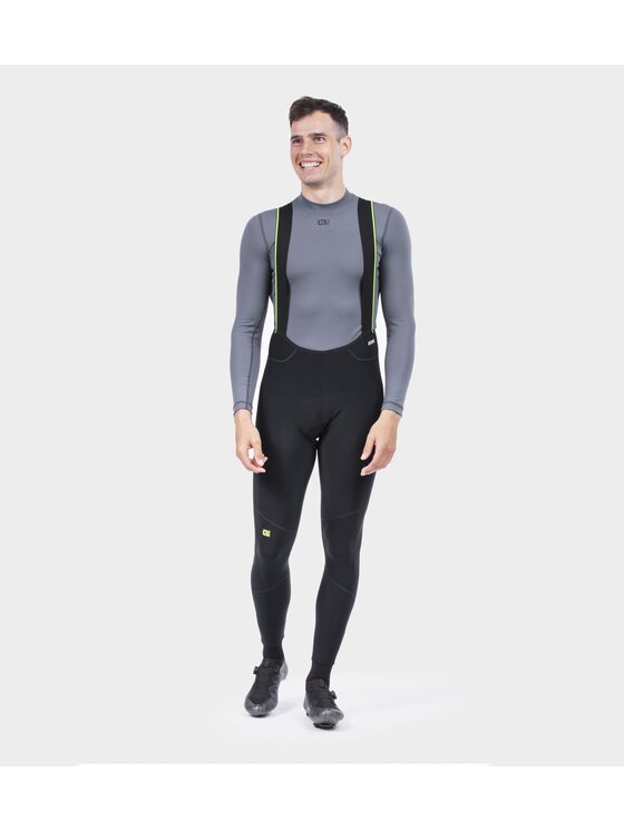 Alé Cycling Alé Cycling Koszulka techniczna Heat Szary Fitted Fit