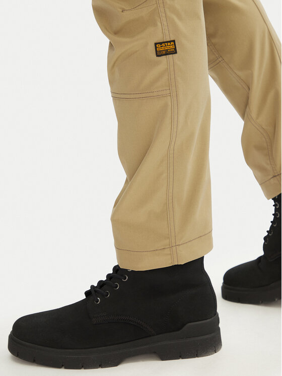 G-Star Raw G-Star Raw Spodnie materiałowe Rovic D02190-D909 6057 Khaki Regular Fit