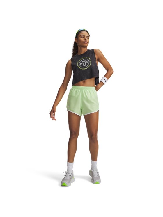Under Armour Under Armour Szorty sportowe 1382438 Zielony Relaxed Fit