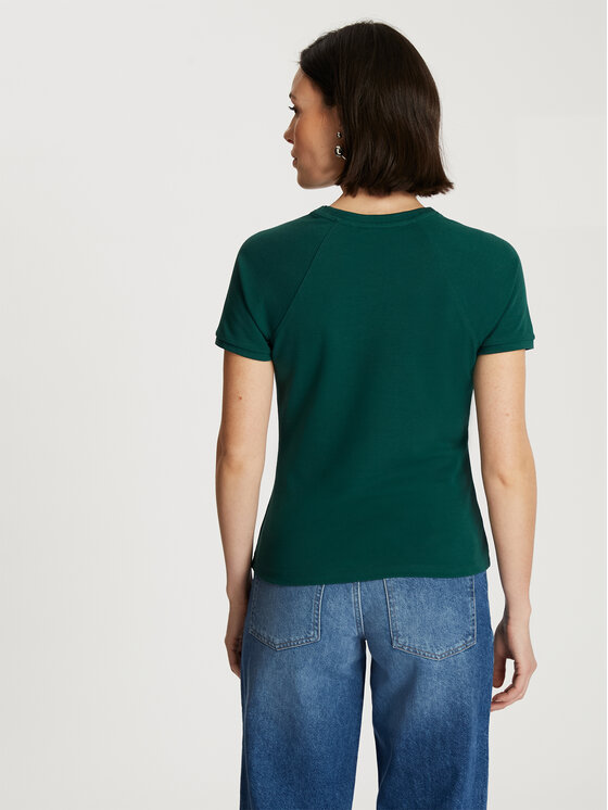 Cross Jeans Cross Jeans T-Shirt 56222-027 Zielony