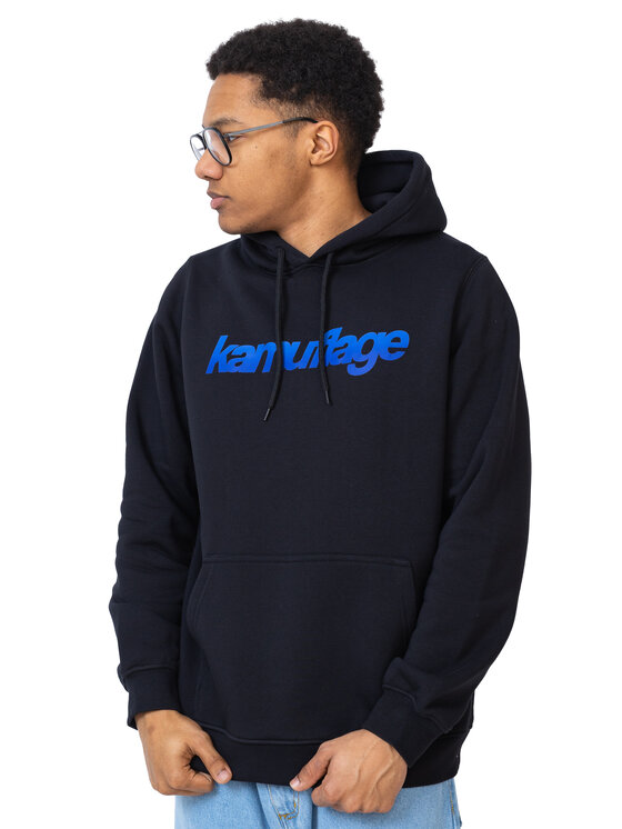 Kamuflage Kamuflage Bluza V12 Czarny Oversize
