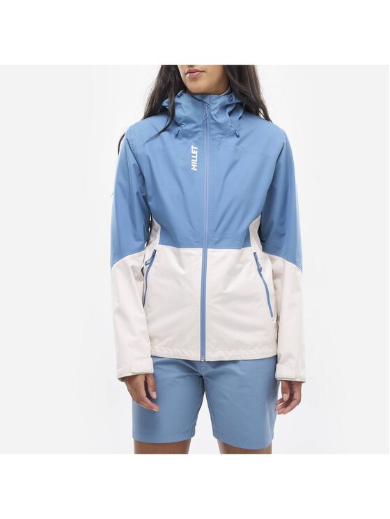 Millet Millet Kurtka przeciwdeszczowa Fitz Roy Jkt W Écru Regular Fit