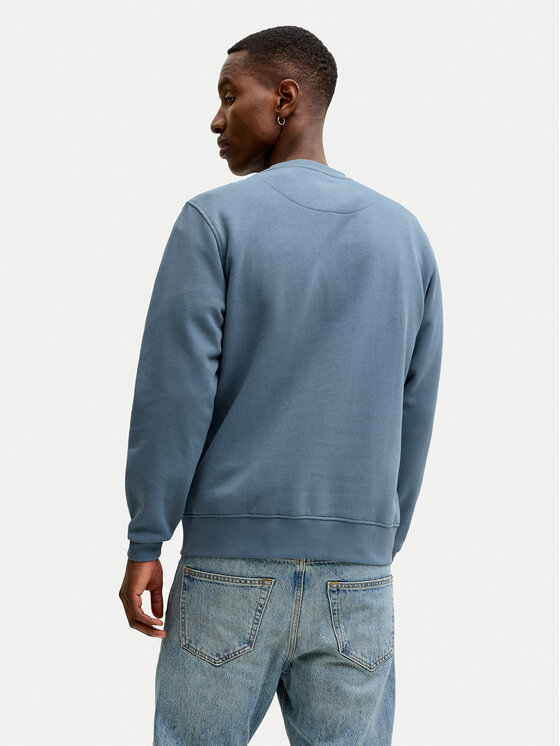 Jack & Jones Jack & Jones Mikina Soho 12278791 Modrá Relaxed Fit