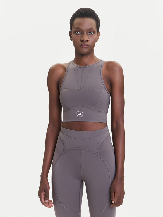 adidas by Stella McCartney adidas by Stella McCartney Sportski grudnjak Training JW4543 Siva