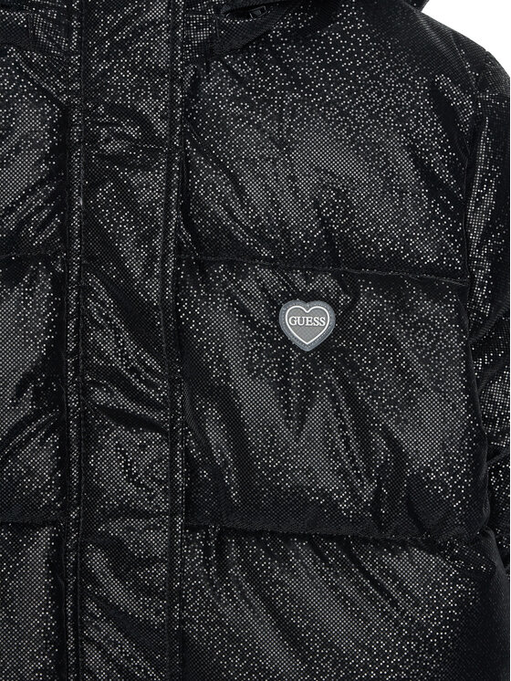 Guess Guess Kurtka zimowa J5BL13WGIW0 Czarny Regular Fit