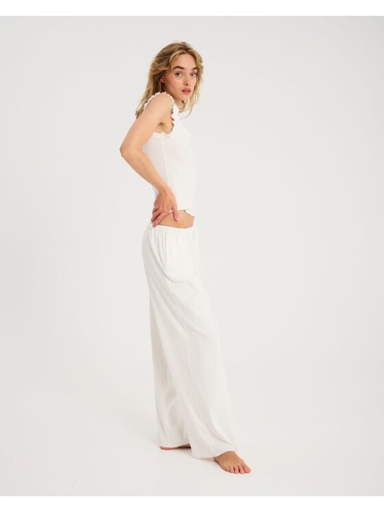 Le Songe Le Songe Top KLARA Biały Regular Fit
