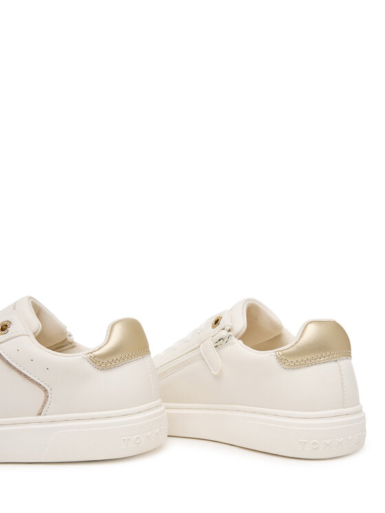 Tommy Hilfiger Tommy Hilfiger Sneakersy Low Cut Lace-Up T3A9-34248-1355 D Bílá