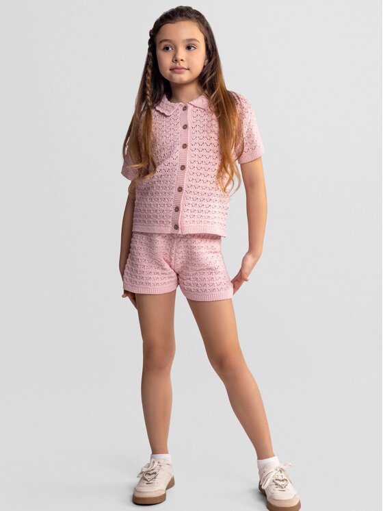 minoti minoti Zestaw 30KNIT150 Różowy Regular Fit