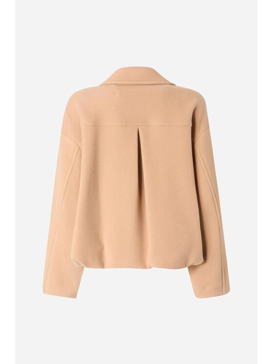 PINKO PINKO Kurtka zimowa Craspedia Beżowy Boxy Fit