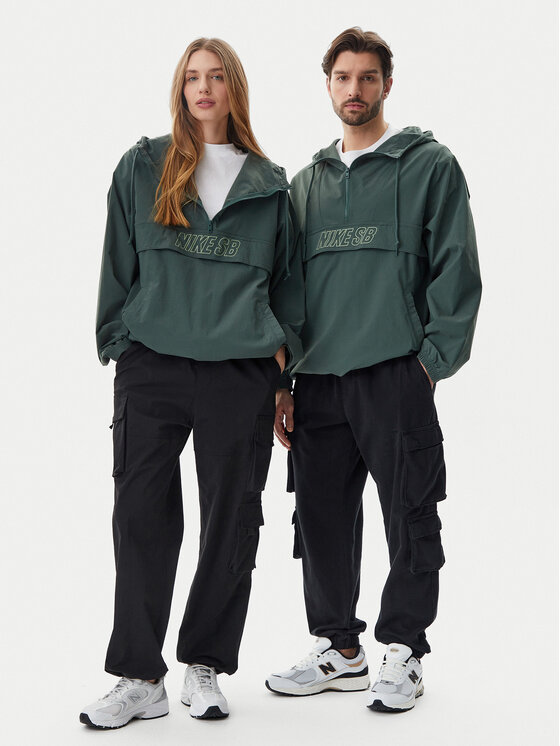 Nike Nike Anorák FV7343 Zöld Regular Fit