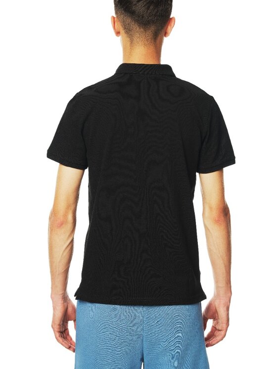 4F 4F Polo 4FWSS25TPTSM704-20S Nero Regular Fit