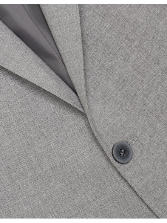 Borgio Borgio Marynarka cinaglio Szary Classic Fit