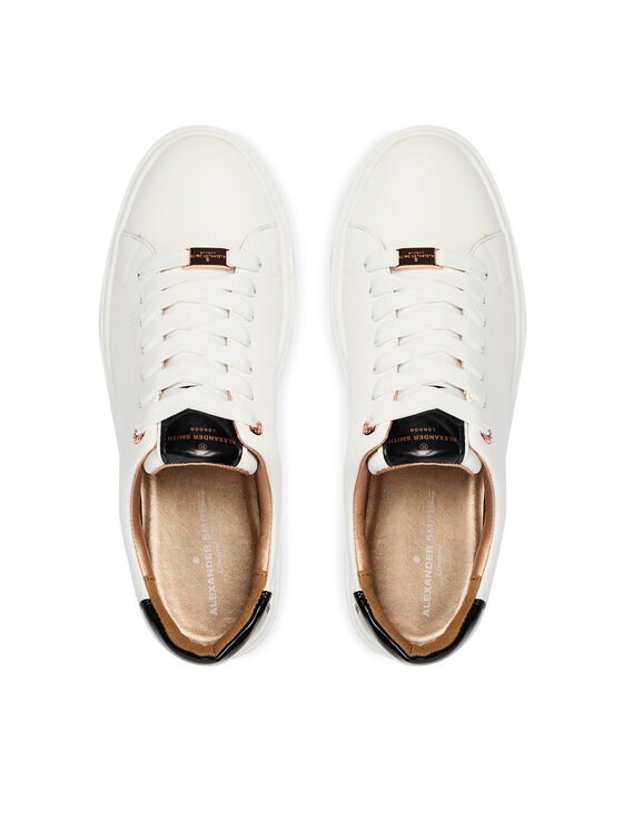 Alexander Smith Alexander Smith Sneakersy London High ALBBLHW 8402 Bílá
