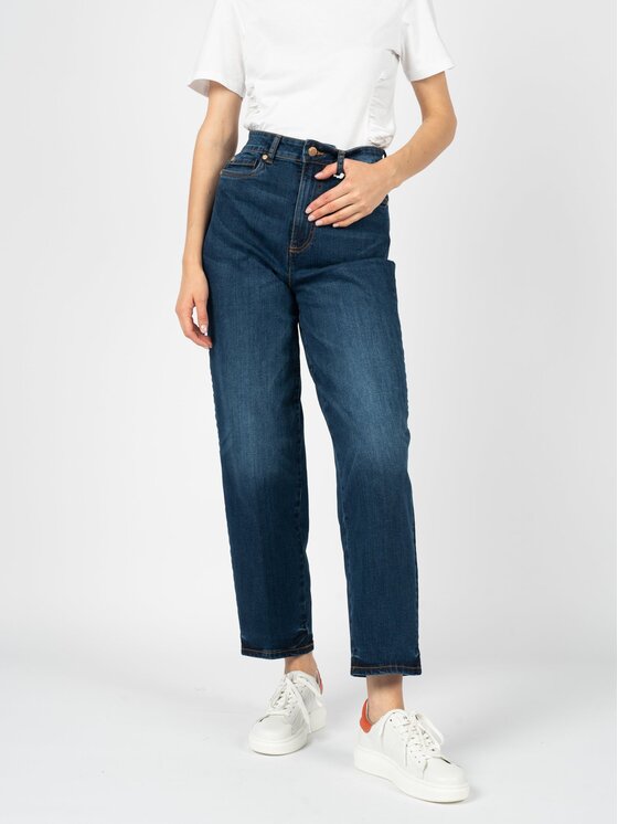 Silvian Heach Silvian Heach Jeansy GPP23170JE Tmavomodrá Oversize