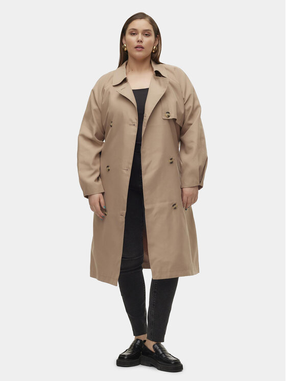 Vero Moda Curve Vero Moda Curve Trencis Doreen 10307261 Bēšs Regular Fit