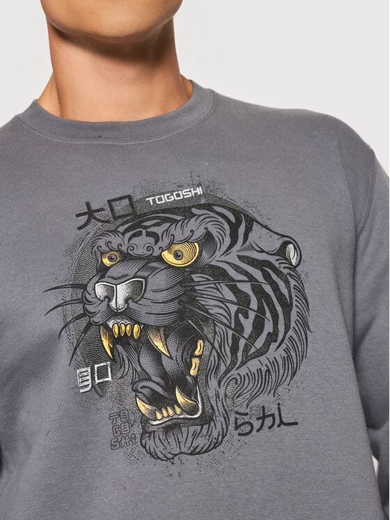 Felpa Wildcat M 3 Grigio Regular Fit