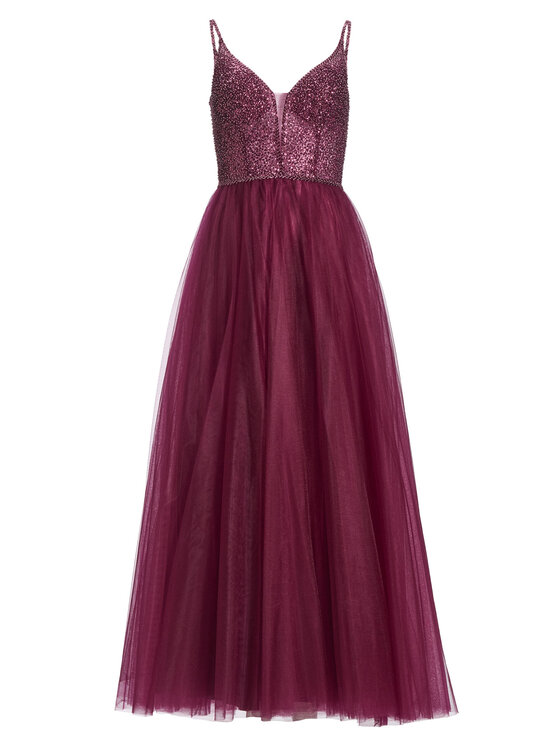 Hey Kyla Hey Kyla Официална рокля 5AJ127HK Бордо Regular Fit