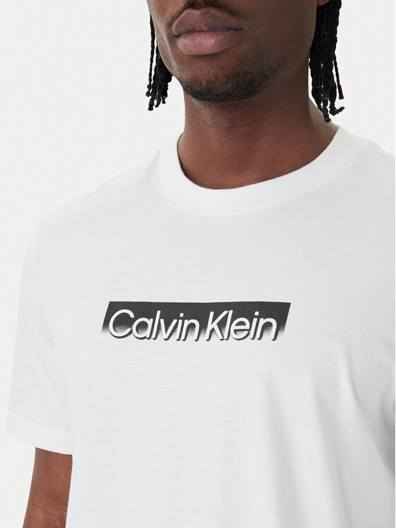 Calvin Klein Calvin Klein T-krekls LV04LF812G Balts Regular Fit