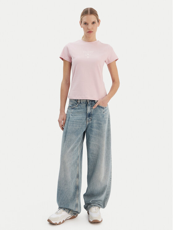 Guess Guess T-särk V4YI21 KCDH1 Roosa Regular Fit