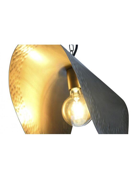 MIAhome MIAhome Lampa wisząca Hattu Złoty