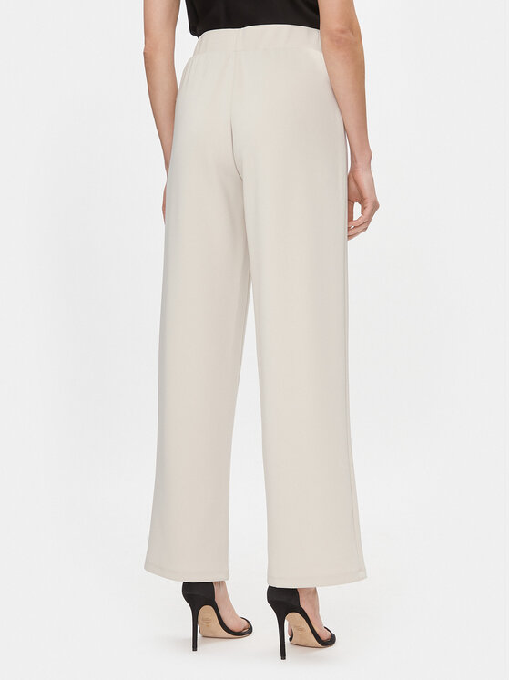 Vero Moda Vero Moda Hlače 10296830 Écru Relaxed Fit