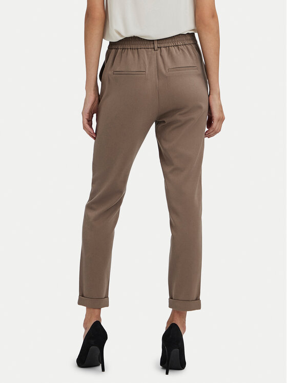 Vero Moda Vero Moda Chino nohavice Maya 10225280 Hnedá Regular Fit