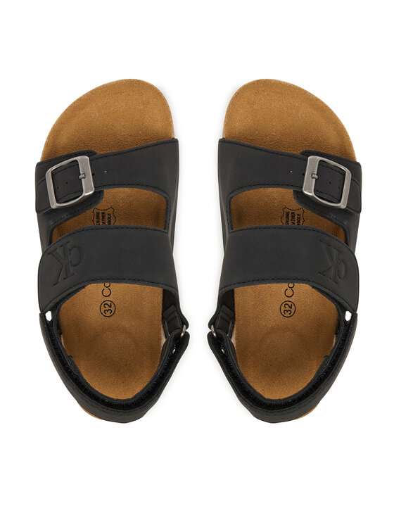 Calvin Klein Calvin Klein Sandały Velcro V3X2-83328-0315 S Czarny