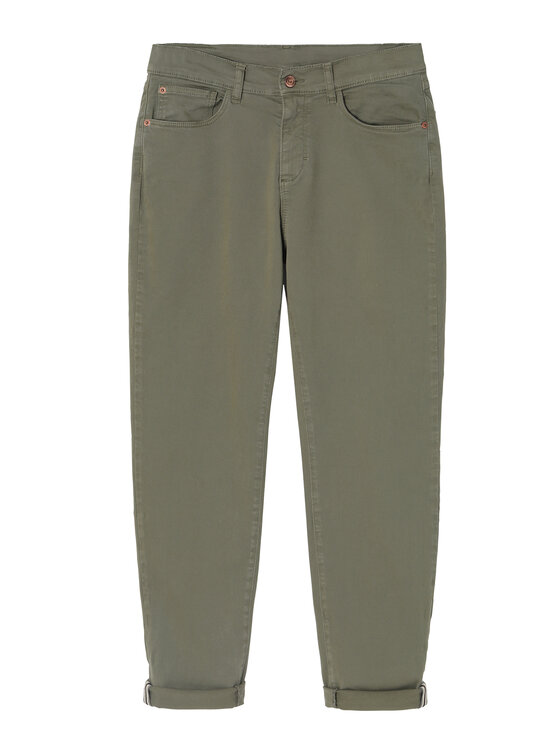 TATUUM TATUUM Jeansy DEZIRA Khaki Boyfriend Fit