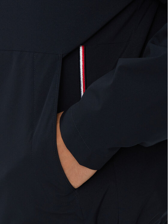 Tommy Hilfiger Tommy Hilfiger Bunda pro přechodné období MW0MW34470 Tmavomodrá Regular Fit